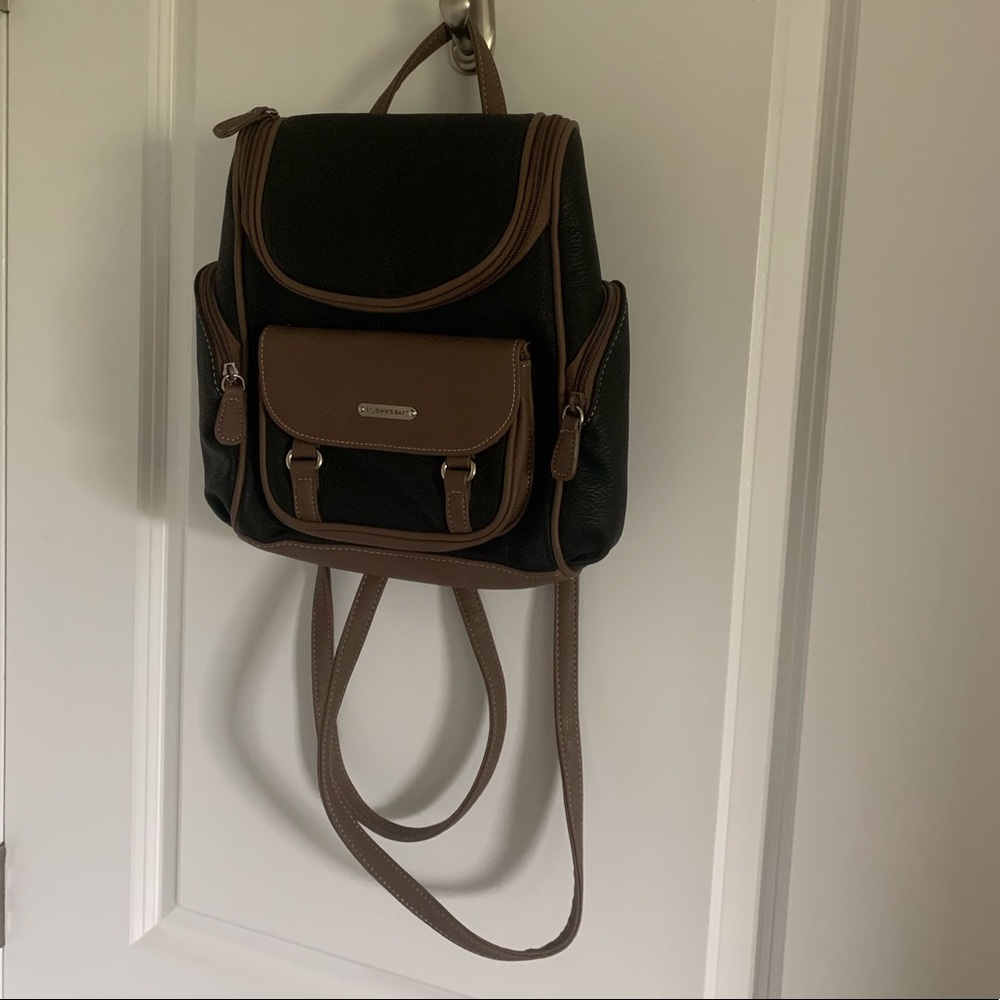 St John’s Bay Non Leather Backpack Purse